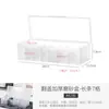 Caja de almacenamiento mini para sellos, organizador de escritorio multi-compartimento para materiales de journaling DIY y artículos varios, caja organizadora de alta gama de gran capacidad