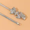 Cadena de Cintura para Mujer Metal Elástica Resorte Decoración de Cinturón Moda Estilo Coreano para Mujer Cadena de Cintura para Vestido Todo Fósforo Sello de Cintura