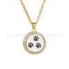 Amazon AliExpress Aromaterapia Aceite Esencial Collar Difusor Collar de Diamantes Acero Inoxidable Abrir Cadena de Suéter Collar