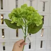 Flores Artificiales de Hortensia Realistas para Decoración de Sala de Estar y Mesa de Comedor, Ramo de Flores Falsas de Alta Gama