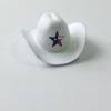 Bandeira Americana Estrela de Cinco Pontas Chapéu de Cowboy Dia Nacional Chapéu de Pet Logotipo impresso Mini Cowboy Pet Hat
