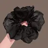 Scrunchie de Cetim Ultra-Fada Estilo Coreano com Toque de Luxo, Elástico Grande para Rabo de Cavalo Baixo de Luxo Discreto, 2026 Nova Corda de Cabelo Acessório de Cabelo