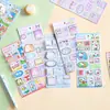 Pegatinas de Sellos Estilo Kitte Creativo Sanrio Material de Decoración para Bloc de Notas de Dibujos Animados Pegatinas Lindas Exportación al por Mayor