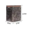 Lata Rectangular Personalizada para Té Caja Pequeña Cuadrada de Hierro Lata de Hojalata para Almacenamiento de Té Fabricante Venta al por Mayor
