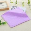 Toalha Quadrada de Coral Fleece Espessa Presente Absorvente Pequena Quadrada Multiuso Alta Densidade Pequena para Crianças Pano Limpeza Mãos