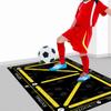 Esteira de Treinamento de Futebol Antiderrapante Redução de Ruído Home Tapete de Futebol Infantil Tapete de Treinamento Mini Futebol Tapete de Treinamento em Casa