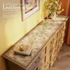 Alfombrilla Impermeable y a Prueba de Aceite para Encimera de Zapatería Americana Sin Lavado Cubierta para Mesa de Mueble de TV Toalla de Cubierta para Aparador Tela Cubierta