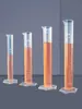 Cilindro Graduado de Plástico 100ml 1000ml 250ml Laboratório Diesel 50L Tipo com Transbordamento Copo Medidor 500ml com Escala