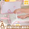 2026 Nuevo Peso Alto Espesor Doble Cara Leche Polar Estilo Padre-Hijo Estilo Atado Funda de Almohada a Prueba de Manchas Funda de Almohada para Niños Adultos
