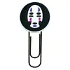 Serie de Hayao Miyazaki Clips para Papel Grandes Suministros de Oficina Clips para Papel Creativos Lindos Pines en Forma de U Marcadores de Libros de Dibujos Animados de PVC