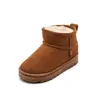 Nuevas Botas de Nieve Cálidas de Invierno Engrosadas y Forradas de Felpa, Botas de Algodón Antideslizantes de Moda para Exteriores para Hombres, Mujeres y Niños