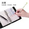 Recambios de Bolígrafo Jiaxuepai Negro 0.38/0.5 Tubo de Aguja Completo Recambios de Reemplazo Suministros Escolares Recambios de Bolígrafo de Tinta Sin Rotura de Tinta Sin Rotura de Recambio