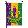 Carnaval Brasileiro Transfronteiriço Feliz Bandeira de Carnaval Poliéster Impressa Digitalmente 14*21cm Bandeira de Mão Personalização