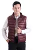 Nuevo Chaleco Ligero de Plumón y Algodón para Hombre Otoño e Invierno, Chaleco Juvenil Talla Grande, Chaqueta Corta Cálida de Moda para Hombre