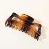 Pinza de Tiburón Grande de Alta Gama de 14 cm para Mujeres con Gran Volumen de Cabello en Primavera y Verano, Pinza para el Cabello en la Parte Posterior de la Cabeza, Pinza para el Cabello Estilo Ins