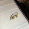 ¡Las Estrellas se Reúnen Alrededor de la Luna! Pulsera de Zirconia Estrella Luna Ojo de Gato, Pulsera de Alta Gama con Baño de Oro Real de 18K para Mujer