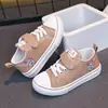Zapatos de Lona para Niños Modelo Nuevo 2026 para Todas las Estaciones, Deportivos de Tela Casuales Planos con Cordones y Velcro para Hombres y Mujeres