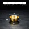 Tazón para Vino de Arroz Coreano de Acero Inoxidable 304, Tazón Dorado para Bocadillos con Asa, Tazón Especial para Arroz para Restaurante, Tazón para Sazonar y Preparar