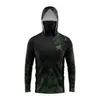 Ropa de Pesca de Manga Larga Transpirable con Protección Solar Camiseta Camuflaje Estampado de Verano Ropa de Pesca Transfronteriza