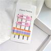 Conjunto de 12 Presilhas de Cabelo Coloridas como Macaron, Presilhas Bb, Grampos de Cabelo, Presilhas Laterais Coloridas como Doce, Acessórios de Cabelo para Menina, Estilo Girly