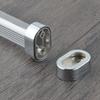 A6L Barra de Ropa de Armario Engrosada Asiento de Brida Accesorios Soporte para Barra de Ropa de Armario Herraje Base Barra Transversal