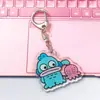 Chaveiro de Sereia Hanton de Desenho Animado Anime Peixe-Palhaço Fofo Pingente de Acrílico para Mochila de Estudante Adesivo Venda por Atacado Não
