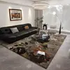 Tapete luxuoso e de alta qualidade para sala de estar, novo modelo 2026, tapete para sofá e mesa de centro, tapete de cabeceira para quarto, tapete de piso de grande área com cobertura total