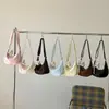 Bolsa de Mão Pequena Versátil de Alta Qualidade para Mulheres, Bolsa de Ombro/Axila, Bolsa Transversal Popular Formato Dumpling - Lançamento Primavera 2026
