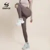 Procesamiento Personalización/Prueba de Dibujo/OEM/Logotipo Impreso Pantalones de Yoga Melocotón para Mujer Running Fitness Deportes Mallas