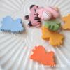 Acessórios de resina faça você mesmo desenho animado crocodilo bebê infantil chapéu grampo de cabelo material acessórios para interior de carro
