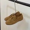 Mocasines Retro con Borlas para Mujer 2026 Otoño Nuevo Modelo Gamuza Slip-On Suela Suave Versátiles Casuales Zapatos para el Trabajo