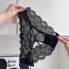 Ge Meng Sexy Renda Cruzada Vazada Laço Roupa Íntima Feminina Cintura Baixa Pura Sex Roupa Íntima Feminina ny