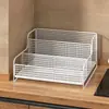 Estante de Almacenamiento para Condimentos Organizador de Encimera de Cocina Estante de Especias de Múltiples Niveles Almacenamiento Multifuncional de Salsa de Soja y Vinagre