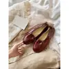 ¡En stock, se envía al instante! Zapatos Planos Mary Jane de Ballet Ultra Suaves con Suela Media y Lazo, Punta Redonda, Mismo Estilo que Mamá Uva