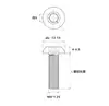 Tornillo de cabeza semiredonda de latón con hexágono interior, tuerca de cobre, perno, tapa, arandela plana, arandela de resorte, conjunto de tornillo combinado M4-M16