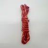 Em estoque Corda Redonda Colorida Inter-colorida 5mm Cordão Miu Ponto de Pular Corda Redonda Corda de Sapato Corda Tecida à Mão Corda para Roupa Chapéu Calça