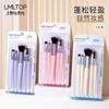 LMLTOP brocha de maquillaje 5 piezas brocha suelta brocha para sombra de ojos aplicador de sombra de ojos peine para cejas brocha de maquillaje SY609