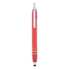 Publicidad transfronteriza metal de alta calidad pluma de dibujo pluma de dibujo en blanco puede escribir impresión metal táctil capacitivo palanca pluma