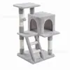 Marco de escalada para gatos pequeño y mediano, casa para gatos de varias capas, postes rascadores y escaleras para gatos resistentes a los arañazos, árbol para gatos fácil de limpiar, venta directa del fabricante, amplio stock disponible