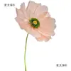Pacote de Material de Flor de Papel Artesanal Conjunto Completo de Papoula Grande DIY Artesanal Papel Amassado à Mão Molde de Flor Grande Metabo