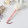 Escova de Banho Japonesa de Lado Duplo com Cabo Longo e Cerdas Macias, Esfoliador de Costas, Escova de Banho de Limpeza Dois em Um