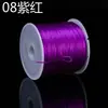 Hilo Elástico para Bisutería, Hilo Elástico Plano de Spandex Cristalino Especial para Extensiones de Cabello, Hilo Elástico para Bisutería, Cuerda Elástica