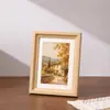 Marco de Fotos de Madera Retro Simple de 6 pulgadas para Mesa de Escritorio Marco de Rompecabezas 3D de 10 pulgadas Marco para Colgar en la Pared Uso Horizontal y Vertical Ventas Directas del Fabricante