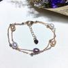 Nueva Pulsera de Perlas Reales de Aliento de Bebé, Perlas de Agua Dulce, Sencilla y a la Moda, Souvenir de Viaje, Fabricante Mayorista