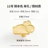 Ventas Directas de Fábrica Personalizado Creativo Simple Latón Manija de Puerta de Armario Moderna Manija de Cajón de Gabinete Escritorio Mueble de TV