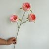 Flor Artificial Spot Nova Rosa Chá Austin 3-Cabeças Casamento Salão de Casamento Arranjo de Flores Decorativas Arranjo de Flores Flor Decorativa