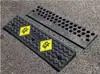 Tapete de Escalón Umbral Tapete de Pendiente Bordillo Hogar Bordillo de Goma Pendiente Tapete para Subir el Coche Tapete de Escalada Tope de Velocidad