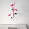 Flores Artificiales, Adornos de Flor de Rosa con Borde Rizado, Flores Falsas para Arreglos Florales, Flores para Sala de Estar, Flores Artificiales Especiales para Bodas, Flores de Boda