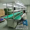 Taller Montaje Banda Transportadora Producción Clasificación Mesa de Trabajo Antiestática Empaque Plano Perfil de Aluminio Fábrica
