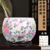 Adornos de Cornucopia Cerámica Jingdezhen Sala de Estar Entrada Acuario Decoración para Atraer Riqueza y Tesoro, Regalos de Inauguración de Casa y Apertura